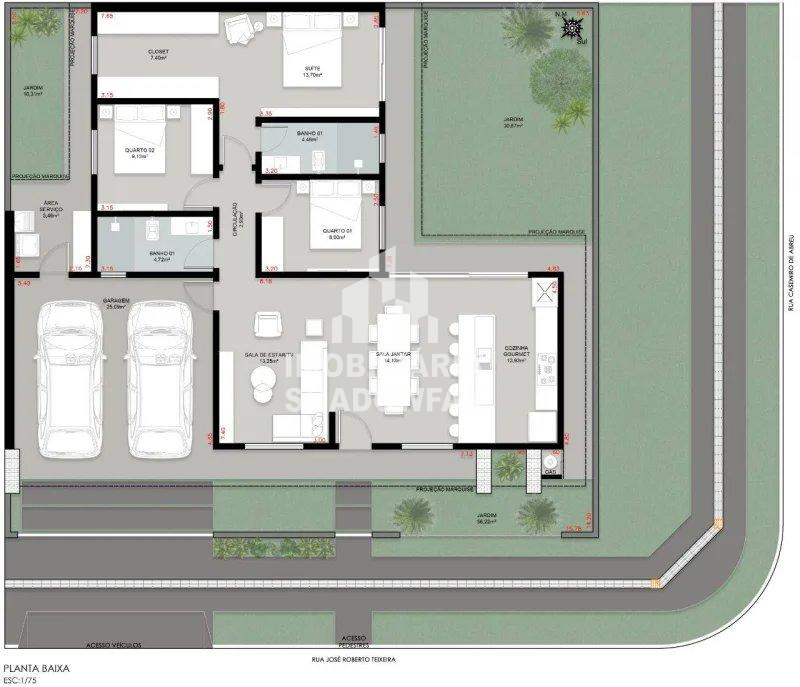 Casa à venda com 3 quartos, 135m² - Foto 3